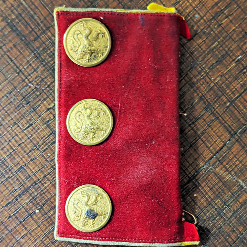 Rote schulterklappe - rote,