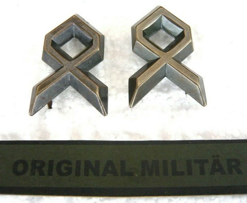 Paar metall auflagen - 1,